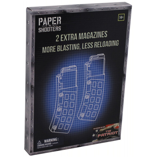 PAPER SHOOTERS, Kit, Magazine-Patriot, 2 p/pack