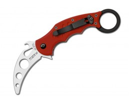CUȚIT DE ANTRENAMENT PLIABIL - "KARAMBIT" - FOX KNIVES® - ROȘU