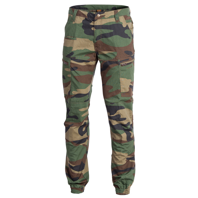 PANTALONI RIP-STOP - YPERO - PENTAGON - WOODLAND - LUNGIME 30 INCH