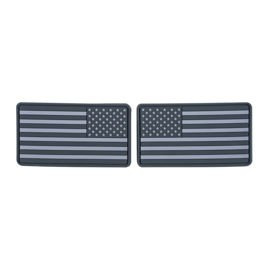 EMBLEMA USA LARGE FLAG PATCH (SET - 2PCS.) - PVC