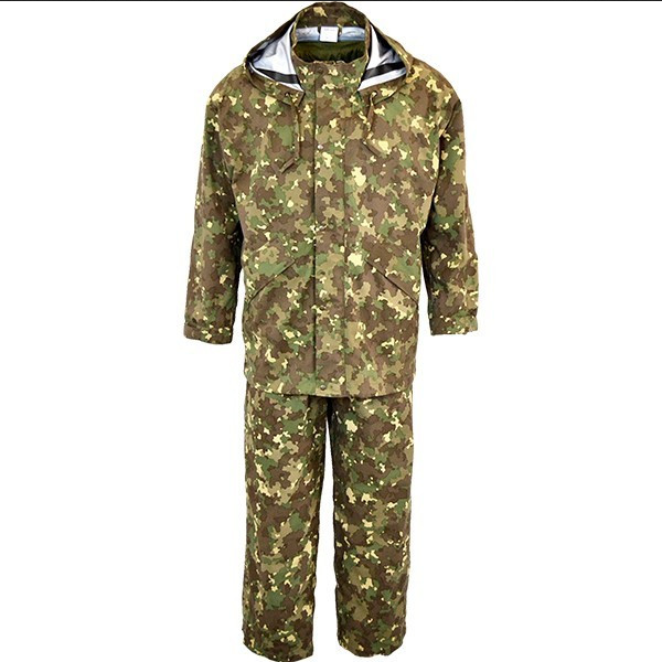 COSTUM DE PLOAIE CAMUFLAJ COMBAT IMPOTRIVA INTEMPERIILOR - ARMATA ROMANA