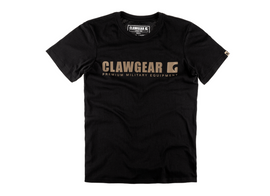 TRICOU CU LOGO CG - CLAWGEAR® - NEGRU