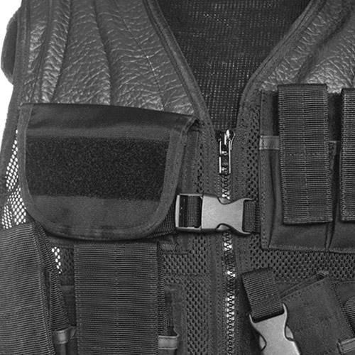 VESTA TACTICA USMC INTERVENTIE - CU PLASA SI CENTURA - Mil-Tec - NEAGRA