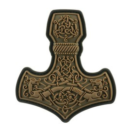 PATCH PVC 3D MJÖLNIR - MARE - COYOTE - M-TAC