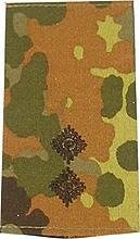 EMBLEMA - GERMAN ARMY FLECKTARN CAMO/BLACK SHOULDER LOOPS ´OBERLEUTNANT´