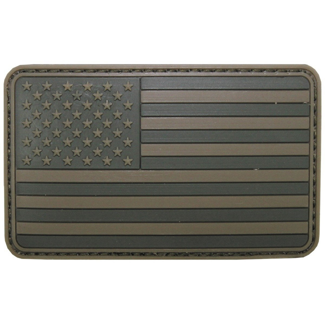 Patch, emblema "USA", 3D, 8 x 5 cm