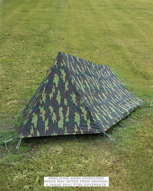 BELGIUM COMPLETE 2-MEN TENT - WITH GROUNDSHEET - LIKE NEW