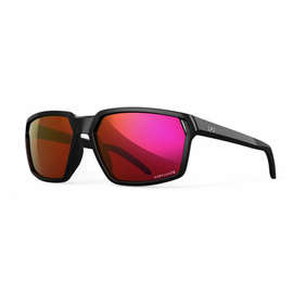 SUNGLASSES - SIERRA CAPTIVATE - RED MIRROR - GLOSS BLACK WILEY X
