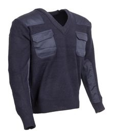 V Neck Pullover blue