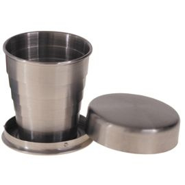 Drinking Cup, telescope, 4 cl, stainless steel