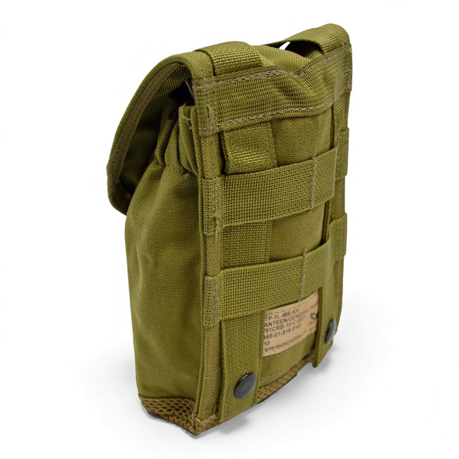 Husa, Pouch pentru bidonul de apa - MOLLE - Surplus Militar Armata Americana SUA - Eagle Industries - Kaki - Uzat