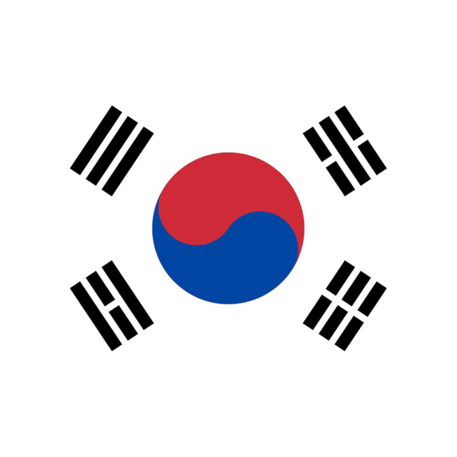 FLAG - 90 x 150 CM - SOUTH KOREA - NEW