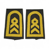 PAIR OF ORIGINAL RANKS - STAFF BOATSWAIN - GERMAN ARMY - NAVY - OLIVE GREEN/GOLDEN