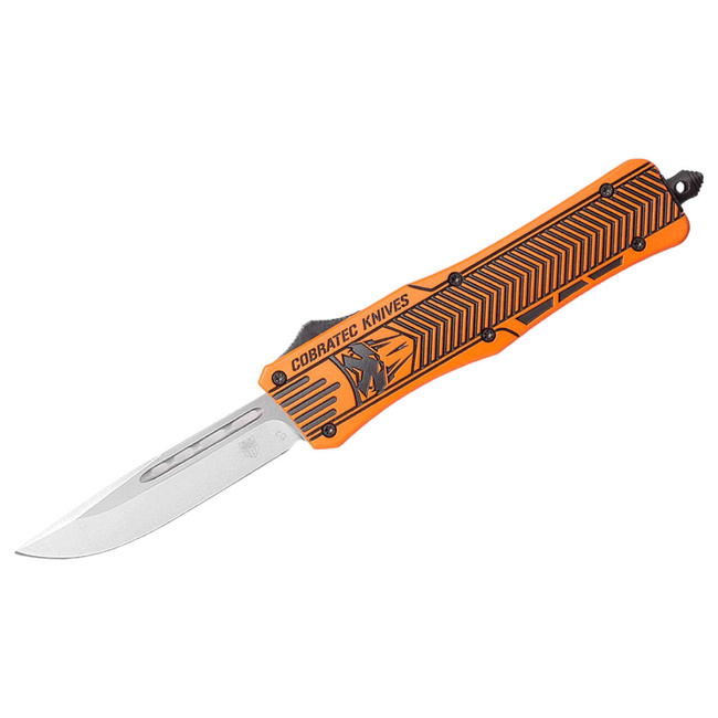 CUTIT DE BUZUNAR MEDIUM HUNTER ORANGE GRAPHITE BLACK CTK-1 DROP - CobraTec