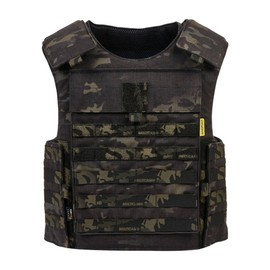 VESTA TACTICA DE PROTECTIE BALISTICA - CU SISTEM MOLLE - TACTICAL II - FR/BK/SH - ANORAK - MULTICAM BLACK