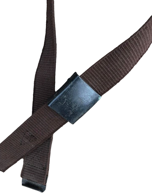 Centura cu pafta neagra, material textil Surplus Armata Română