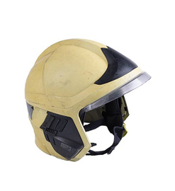 Casca de pompier/Moto - Bullard Magma/MSA - Surplus militar armata germana - Uzata