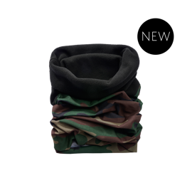 MULTIFUNCTIONAL HEADBAND - FLEECE - WOODLAND - BRANDIT