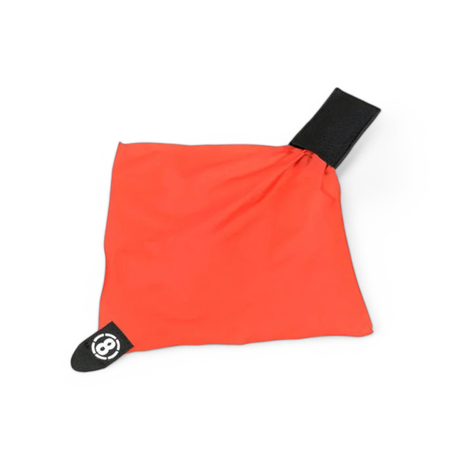 POUCH AIRSOFT CU STEAG ROSU - 8FIELDS -  NEGRU