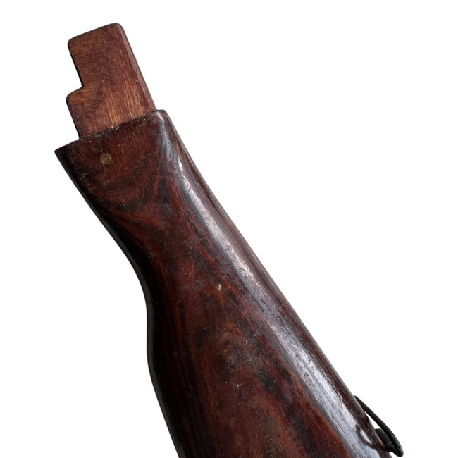 BUTTSTOCK DIN LEMN CU HARDWARE - AK-47/74 - AIRSOFT ORIGINAL - SURPLUS MILITAR AUTENTIC ROMANESC - IN STARE BUNA