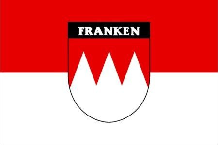 STEAG (61 x 91) cm FRANCONIA W/ HERALDRY + LETTERING´