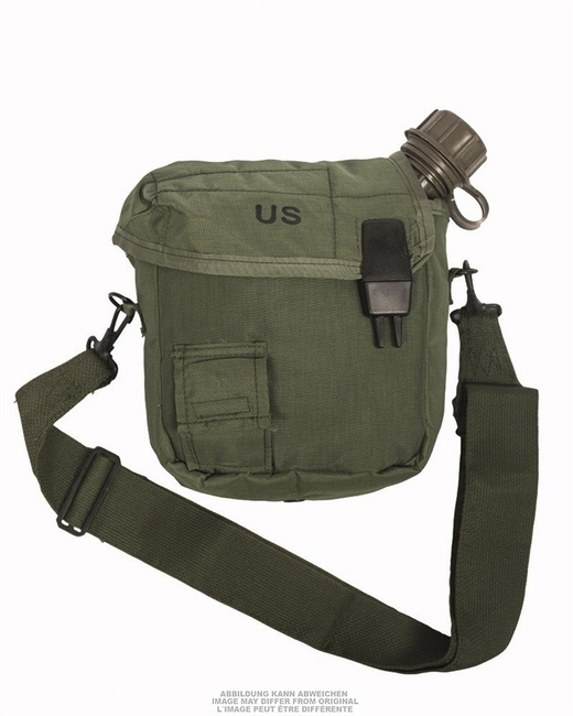 US 2QT. CANTEEN WITH COVER USED