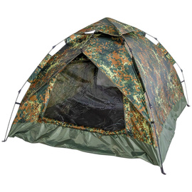 Cort - Quick Up Monodom - 3 persoane - Camuflaj Flecktarn - MFH