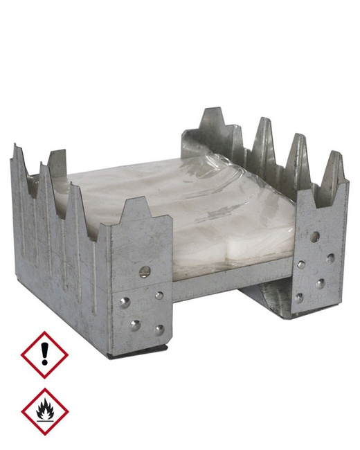 ARZĂTOR PLIABIL MARE - NATO - CU TABLETE DE COMBUSTIBIL