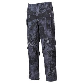 COMBAT PANTS - "MISSION" - SNAKE BLACK