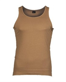 COTTON TANK TOP - Mil-Tec - COYOTE