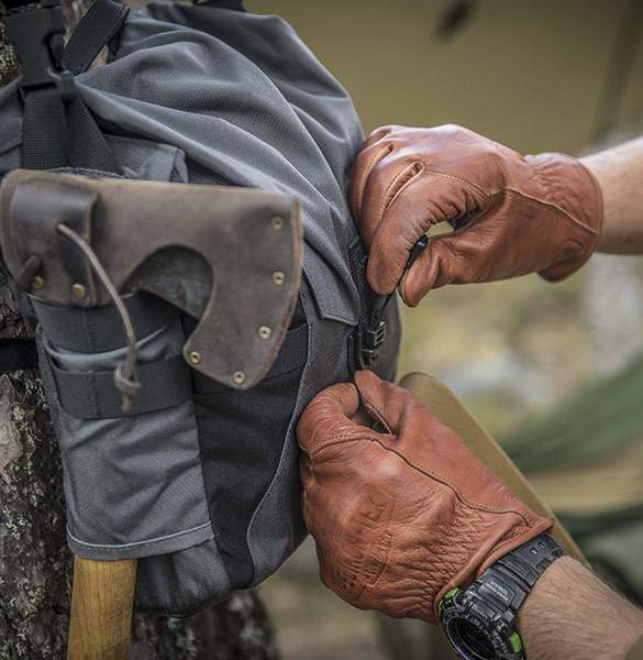 GEANTA BUSHCRAFT HAVERSACK - CORDURA - Helikon-Tex - MARO/PORTOCALIU