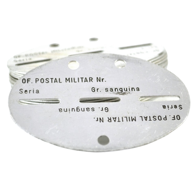 DogTag - Surplus Armata Romana - ca nou