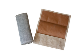 HUSA DIN PANZA PENTRU INSTRUMENTAR CHIRUGICAL 26 X 21 cm (l x L) - SURPLUS MILITAR DE LA ARMATA ROMANA - CA NOUA