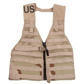 VESTA AMERICANA MODULARA - "MOLLE II" - FLC - 3 CULORI DESERT - UTILIZAT