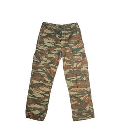 PANTALONI BDU - CAMUFLAJ GREEK LIZARD - SURPLUS MILITAR - UZATI