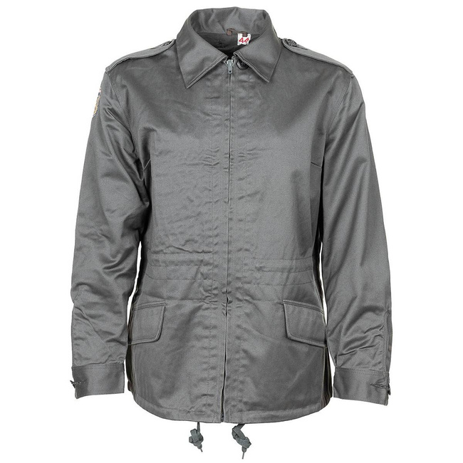 LADIES COMBAT JACKET - GREY - DANISH MILITARY SURPLUS - LIKE NEW