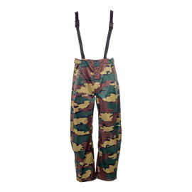 PANTALONI DE PLOAIE - SURPLUS MILITAR DE LA ARMATA BELGIEI - CAMUFLAJ YIGSAW - UZATI