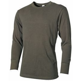 BW Undershirt, winter, OD green
