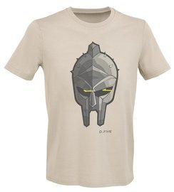 TRICOU IMPRIMAT - COIF DE GLADIATOR - D.FIVE - DEȘERT