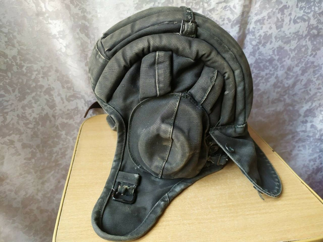 ROMANIAN TANKER SUMMER HAT - MILITARY SURPLUS - USED