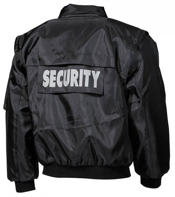 MFH EARL JACKET SECURITY BLACK
