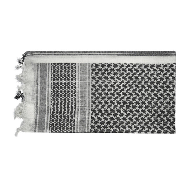 SHEMAGH SCARF - WHITE/BLACK - M-TAC