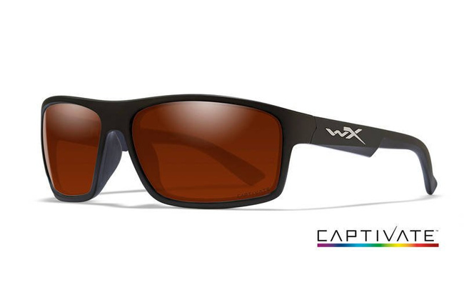 Glasses - Wileyx - PEAK - Captivate Copper Matte Black Frame