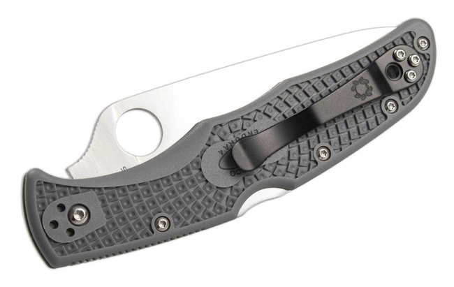 ENDURA FLAT GROUND POCKET KNIFE - SPYDERCO