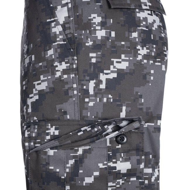 US RANGER FIELD PANTS - BDU STYLE - BLACK DIGITAL