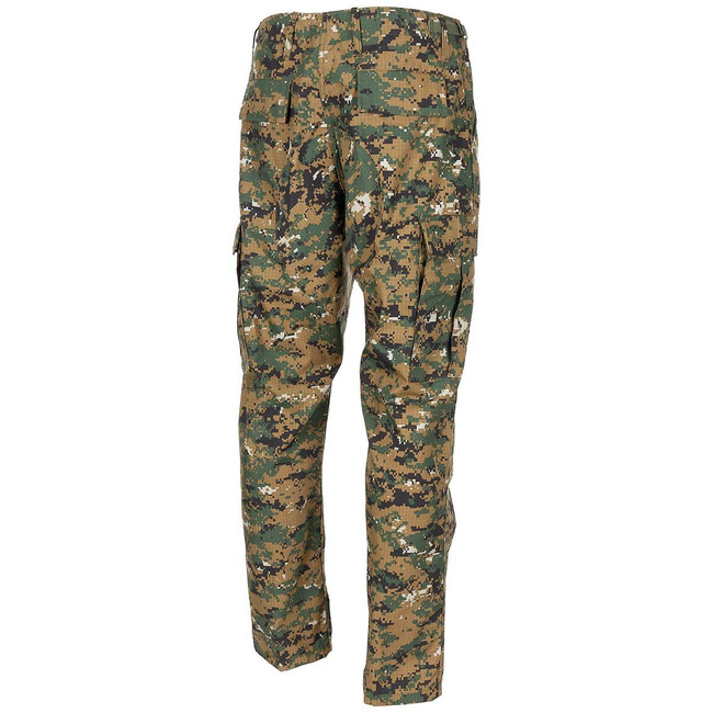 PANTALONI COMBAT AMERICANI BDU - MFH® - DIGITAL WOODLAND