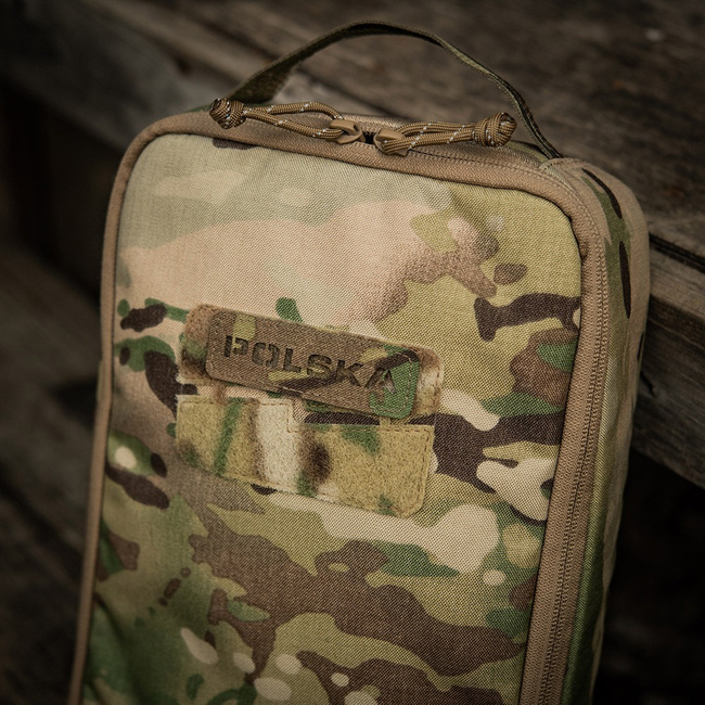 PATCH POLSKA 25 x 80 MM LASER CUT - MULTICAM - M-TAC