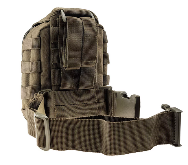POUCH CU SISTEM MOLLE PENTRU TRUSA DE PRIM AJUTOR - 18x14x7 CM - Magnum - VERDE OLIV