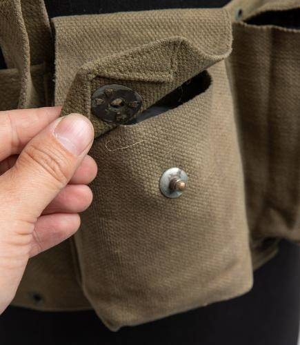 CENTURĂ TACTICĂ BELIGIANĂ - OD - SURPLUS MILITAR - UTILIZAT