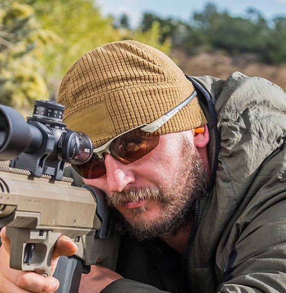 RANGE BEANIE CAP® - GRID FLEECE - BLACK